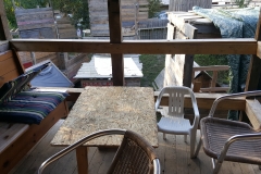 Der Balkon vom Jungshaus