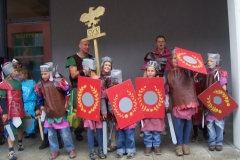 Tapfere Legionäre und Gladiatoren